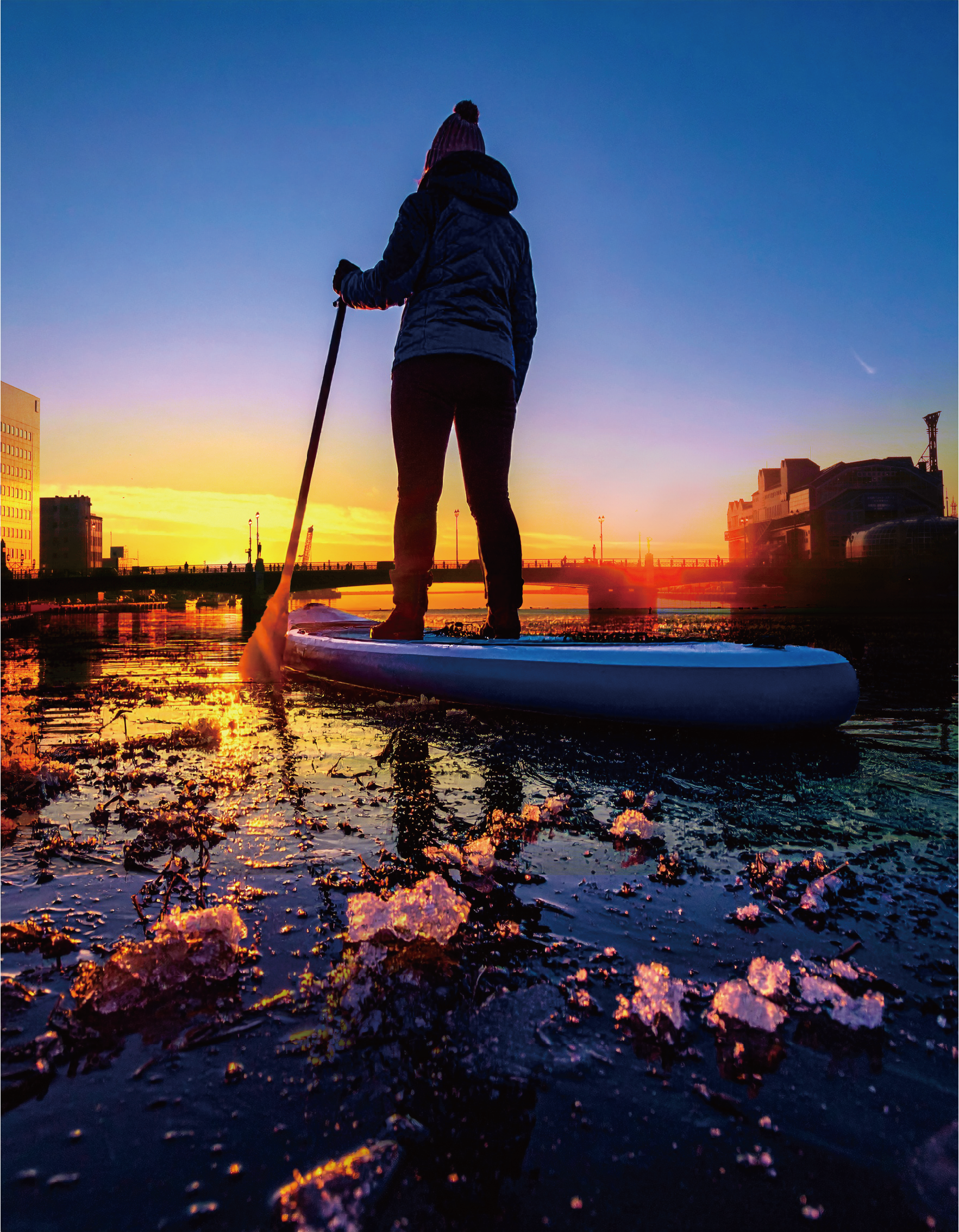 歴史と絶景!「くしろ街中歴史散歩」&「釧路川お手軽SUP」欲張り満喫パック